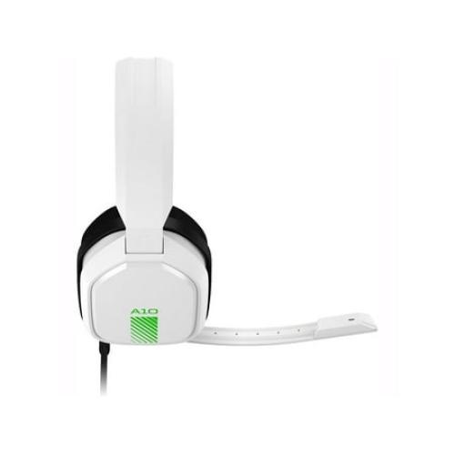 Astro A10 Gaming Headset - Stereo - Mini-phone - Wired - 32 Ohm - 20 Hz - 20 kHz - Over-the-head - Binaural - Circumaural - Uni-directional Microphone - White