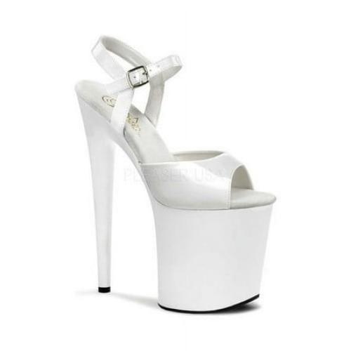 Women's Pleaser Flamingo 809 Ankle Strap Platform Sandal size 6