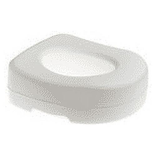 White Carex Raised Toilet Seat B310-00 1