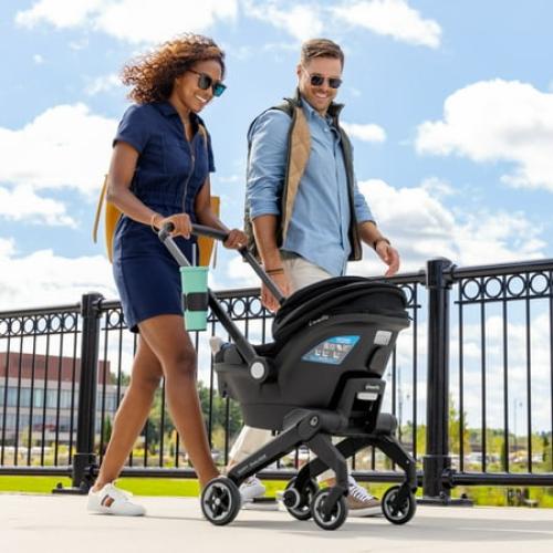 Shyft DualRide Infant Car Seat and Stroller Combo (Beaufort Black)