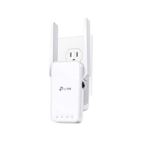White TP-Link AC1200 WiFi Extender (RE315), Covers Up to 1500 Sq.ft and 25 Devices, 1200Mbps Dual Band WiFi Booster with External Antennas, WiFi Repeater, Supports OneMesh