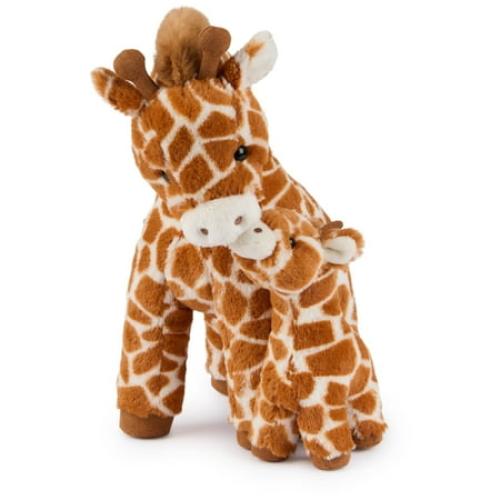 GUND Solana Giraffe and Baby Plush, Premium Giraffe Stuffed Animals for Ages 1 and Up, Brown, 10‚Äù