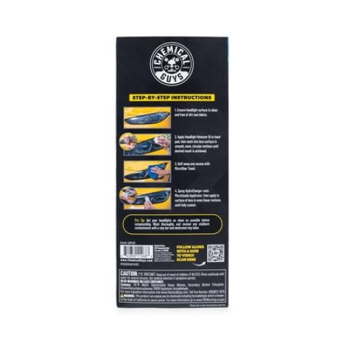 Chemical Guys Headlight Restoration & Ceramic Kit, 5 Items