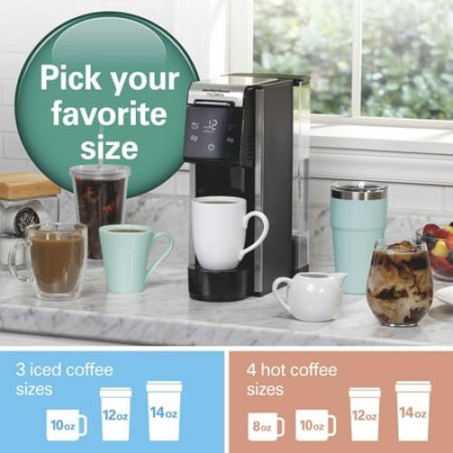 Hamilton Beach FlexBrew 4-in-1 Coffee Maker, Single Serve & Full Pot Coffee Brewer with Removable 45 oz Water Reservoir‼️light dirt‼️