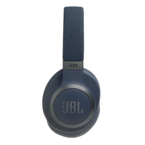 JBL Live 650BTNC - Wireless Over-Ear Noise-Cancelling Headphones - Blue