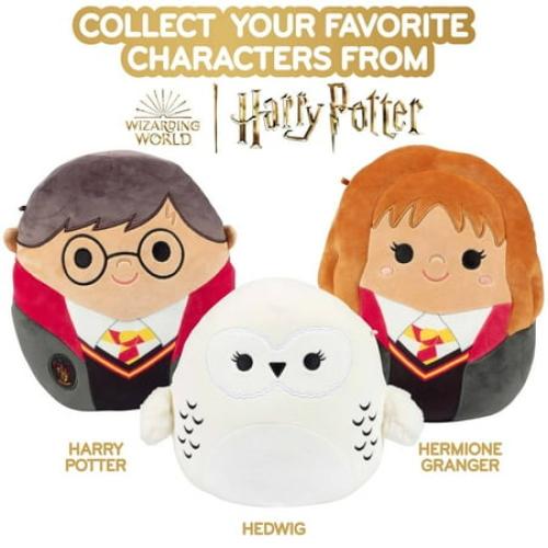 Squishmallows Original Harry Potter 10-Inch Hedwig the Owl Plush - Official 2025 Jazwares - Collectible Soft & Squishy Owl Stuffed Animal Toy Figure - Gift for Kids, Girls & Boys