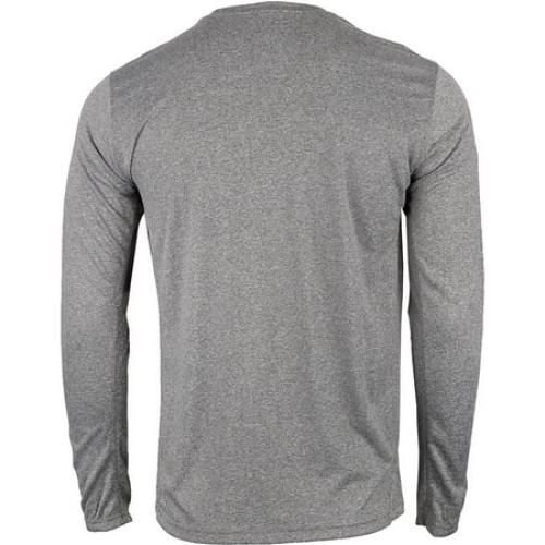 Nike Men's Legend Dri-Fit Long Sleeve T-Shirt, 727980-091 Grey/Black LARGE