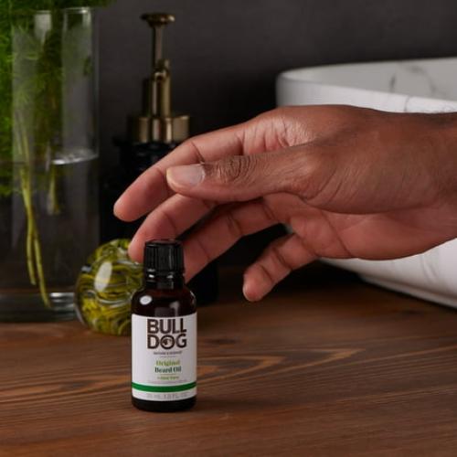 BULLDOG Grooming Original Beard Oil, Tames & Conditions Beards, 1 FL OZ