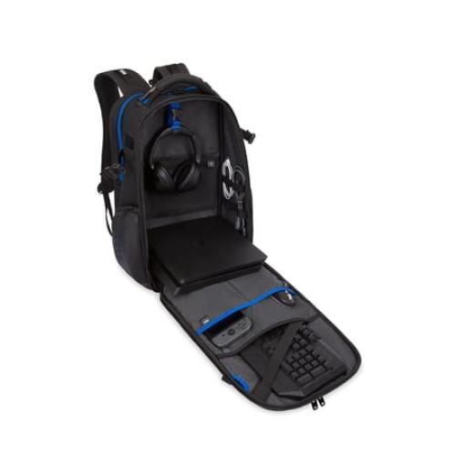 Swissgear USB Gaming Laptop Backpack, Black