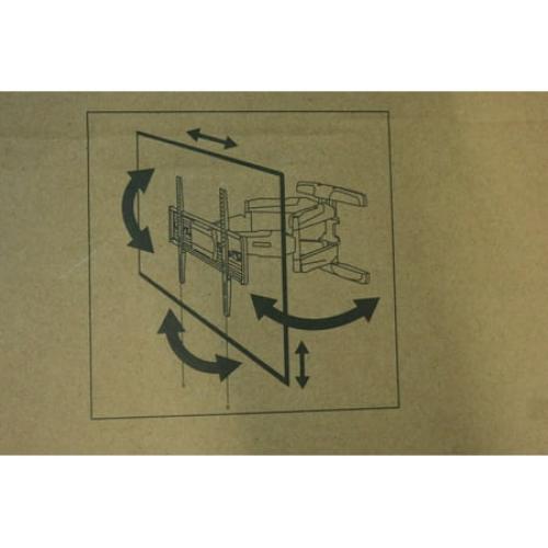 BestBuy essentials Full Motion TV Wall Mount for 47–84 TVs - Black (3B)