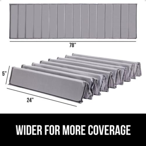 GORILLA GRIP Heavy Duty Couch Cushion Support Board to Fix Sagging Sofas, 24 x 78 Wide Oversized Sofa, Plywood Boards Add Strong Seat Supports, Stay in Place Replacement Stuffing Under Couches Gray