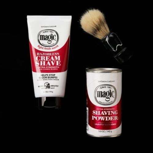 Softsheen-Carson Magic Shave Hair Removal Cream for Men, Extra Strength Depilatory Cream, 6 oz