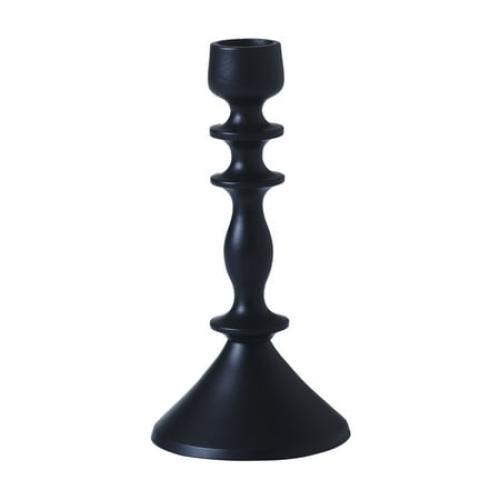 Beautiful Metal Taper Candle Holder by Drew Barrymore, 6, Black