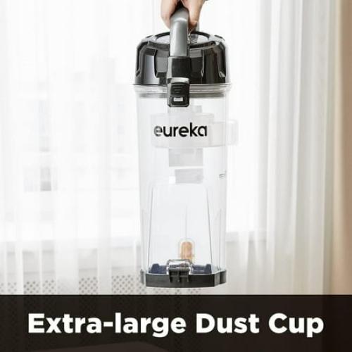 EUREKA NEU181D PowerSpeed Lightweight Powerful Upright Vacuum Cleaner for Carpet and Hard Floor, Pet Turbo, Black,Yellow