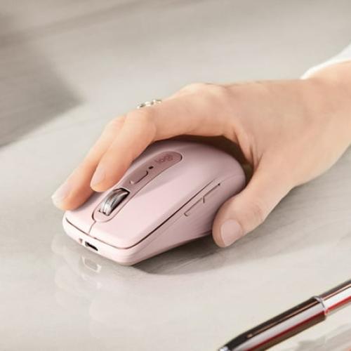 Logitech 910005986 MX Anywhere 3 Compact Performance Mouse - Rose