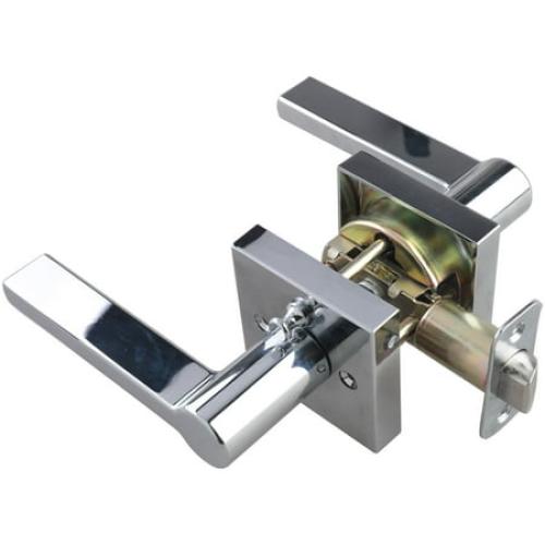 Miseno Mlk3022 Lorton Flat Bar Privacy Door Lever Set - Brass