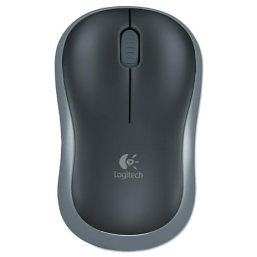 Logitech M185 Wireless Mouse, Black