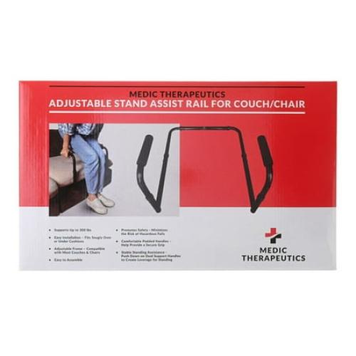 Medic Therapeutics Adjustable Standing Aid Rail for Couch & Chair