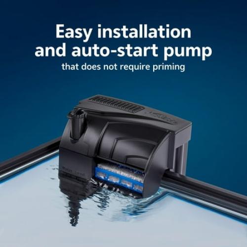 Aqueon SmartClean Power Filter with EcoRenew Filter Cartridge 20-30 Gallon