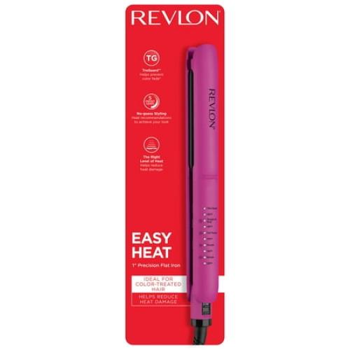 Revlon Easy Heat 1 Precision Flat Iron, Pink