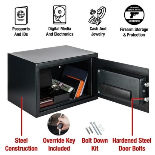 SentrySafe X055 Security Safe with Digital Keypad Lock, 0.58 cu. ft.
