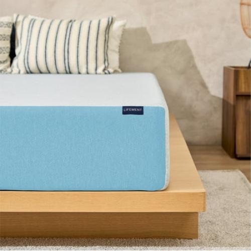 Lifement Basic 12 Inch Twin, Copper Infused Cooling Gel Memory Foam Mattress, Medium Firm, Fiberglass Free, Pressure Relief, Safe & Certified Foams & Cover, 10-Year Warranty