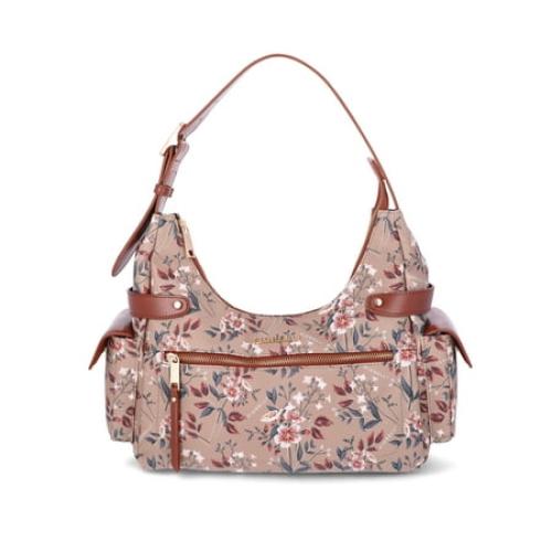 Fiorelli Women's Izzie Shoulder Bag, Brown Floral