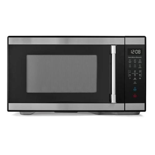Hamilton Beach 1.1 Cu ft Countertop Microwave Oven in Stainless Steel