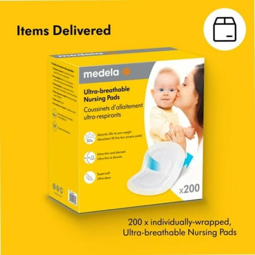Medela Ultra-breathable Nursing Pads 200ct