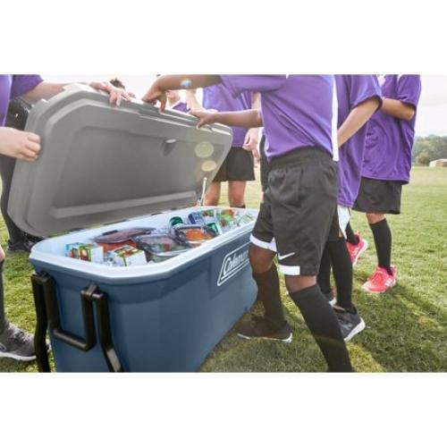Coleman 316 Series 100QT Hard Chest Wheeled Cooler, Lakeside Blue