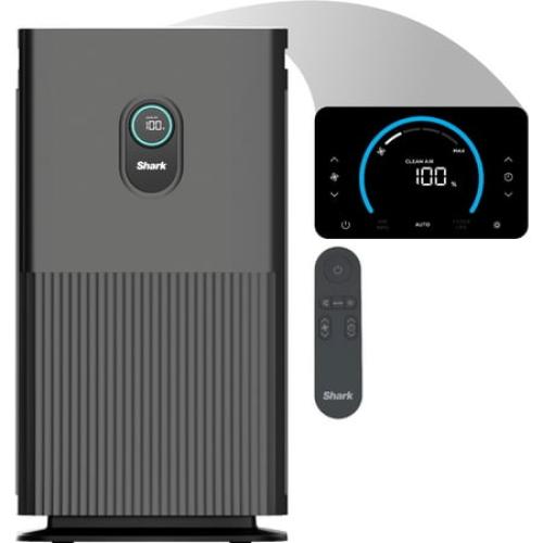 Shark - Air Purifier 6 With Anti-Allergen HEPA Filter Advanced Odor And Fumes Lock, 1,200 sq. ft., Smart Sensing Open Box