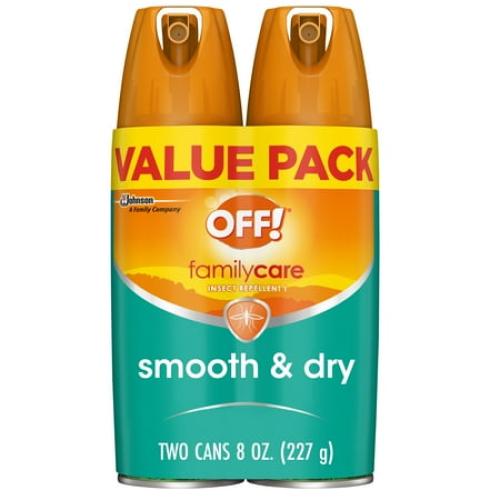 OFF! FamilyCare Mosquito Repellent I, Smooth & Dry, 4 oz, set of 6