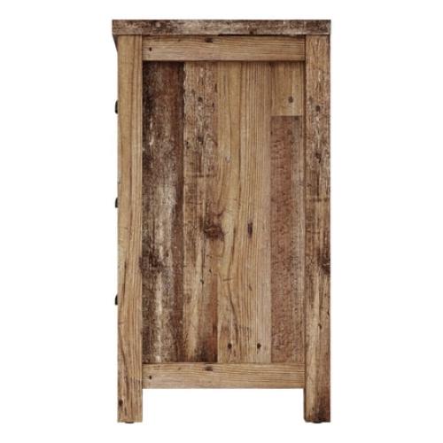 Home Design Racine 6 Drawer Dresser, Vintage Oak