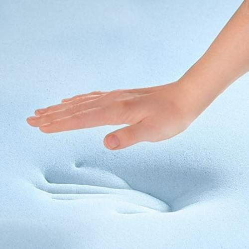 LINENSPA 3 Inch Gel Infused Memory Foam Full Mattress Topper