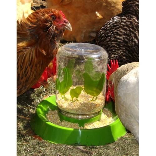 Lixit Reversible Dual Function Feeder or Waterer for Baby Chicks
