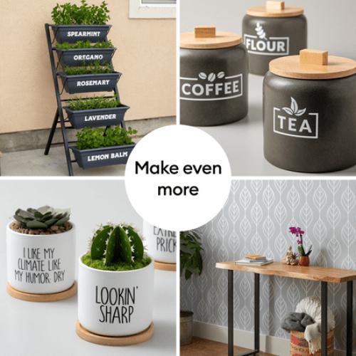 Cricut Value Vinyl Sheets, Rainbow Sampler 50 count, 12 inch x 12 inch