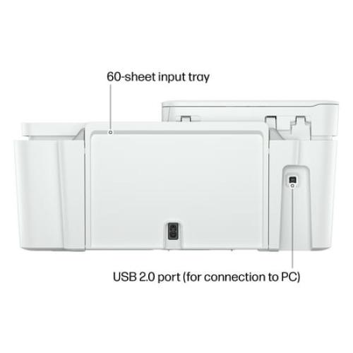 HP DeskJet 4252e Wireless All-in-One Color Inkjet Printer (White), Scanner, Copier, 3 months Free Instant Ink