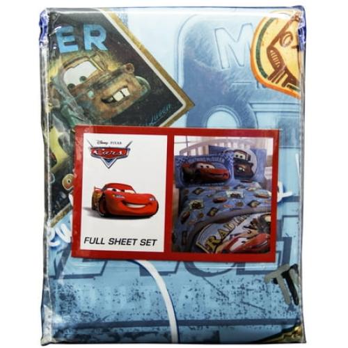Disney/Pixar Cars Tune Up 4 Pieces Polyester Sheet Set, Full Size