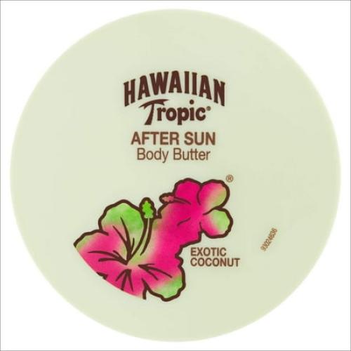 Hawaiian Tropic After Sun Lotion Moisturizer and Hydrating Body Butter with Coconut Oil, 8 Ounce