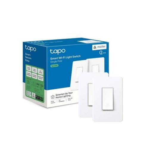 TP-LINK Tapo S505 Smart Wi-Fi Light Switch, Matter | Pack of 2