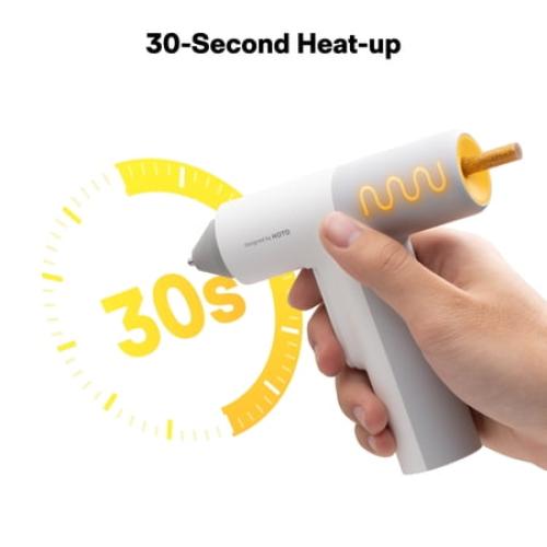 Hoto Cordless Hot Glue Gun with 10 Glue Sticks, Fast Heating, Auto Power-Off, Crafting Tool for Crafts, DIY Arts, Home Repairs
