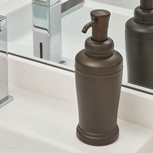 iDesign Kent 12 Oz. Soap Pump Dispenser 93780 Pack of 2