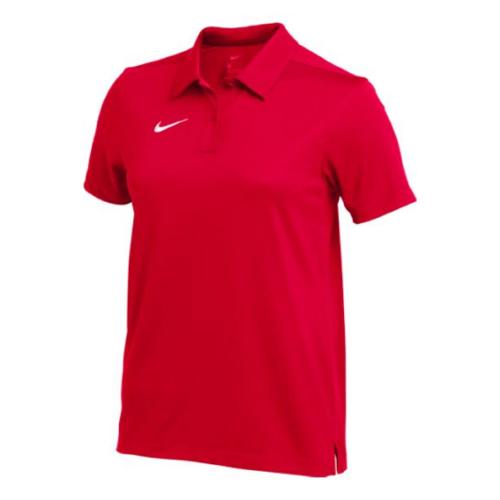 Nike Womens Dry Franchise Polo Shirt (as1 Alpha l Regular Regular RED)