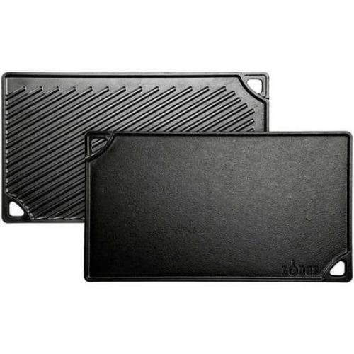 Lodge Seasoned Cast Iron Double Sided Grill/Griddle