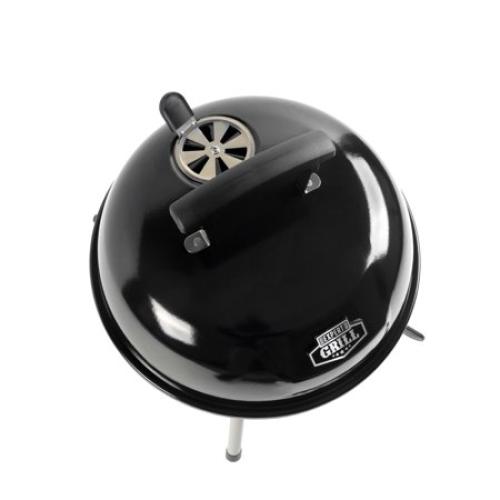 Expert Grill 14.5'' Steel Portable Charcoal Grill, Black