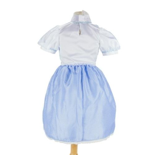 The Wizard of Oz Dorothy Roleplay Blue Dress for Girl Child Ages 3 and up Fits 4-6x
