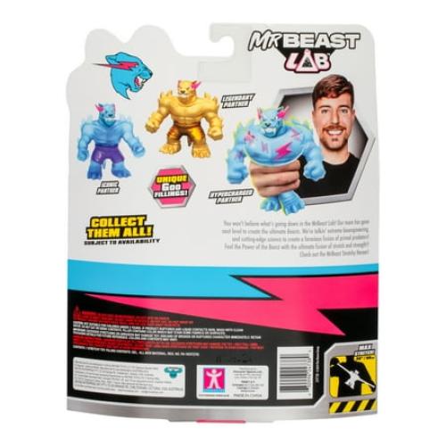 MrBeast Lab Heroes of Goo Jit Zu Goo Legendary Panther Action Figure, Ages 5