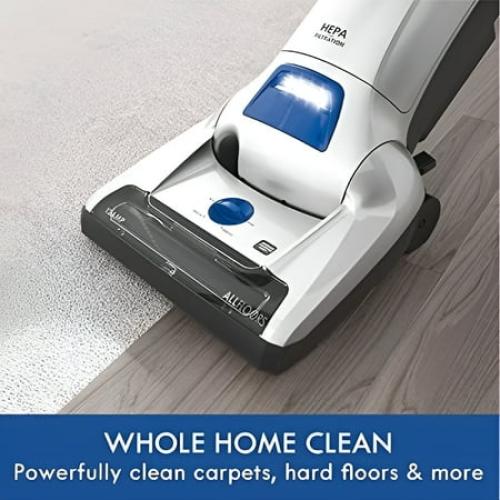 Color Blue and silver Kenmore 31140 Floorcare Upright Bagged Vacuum, Blue/Silver
