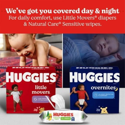 Huggies Overnites Nighttime Baby Diapers, Size 5, 50 Ct