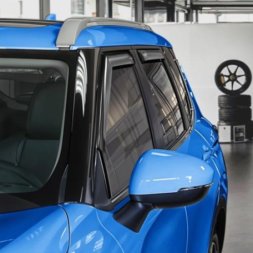 Goodyear Shatterproof in-Channel Window Deflectors for Mitsubishi Outlander 2022-2026, Rain Guards, Window Visors for Cars, Vent Deflector, Car Accessories, 4 pcs - GY008026